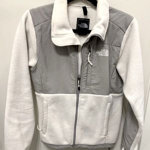 Women’s White North Face Fleece Jacket